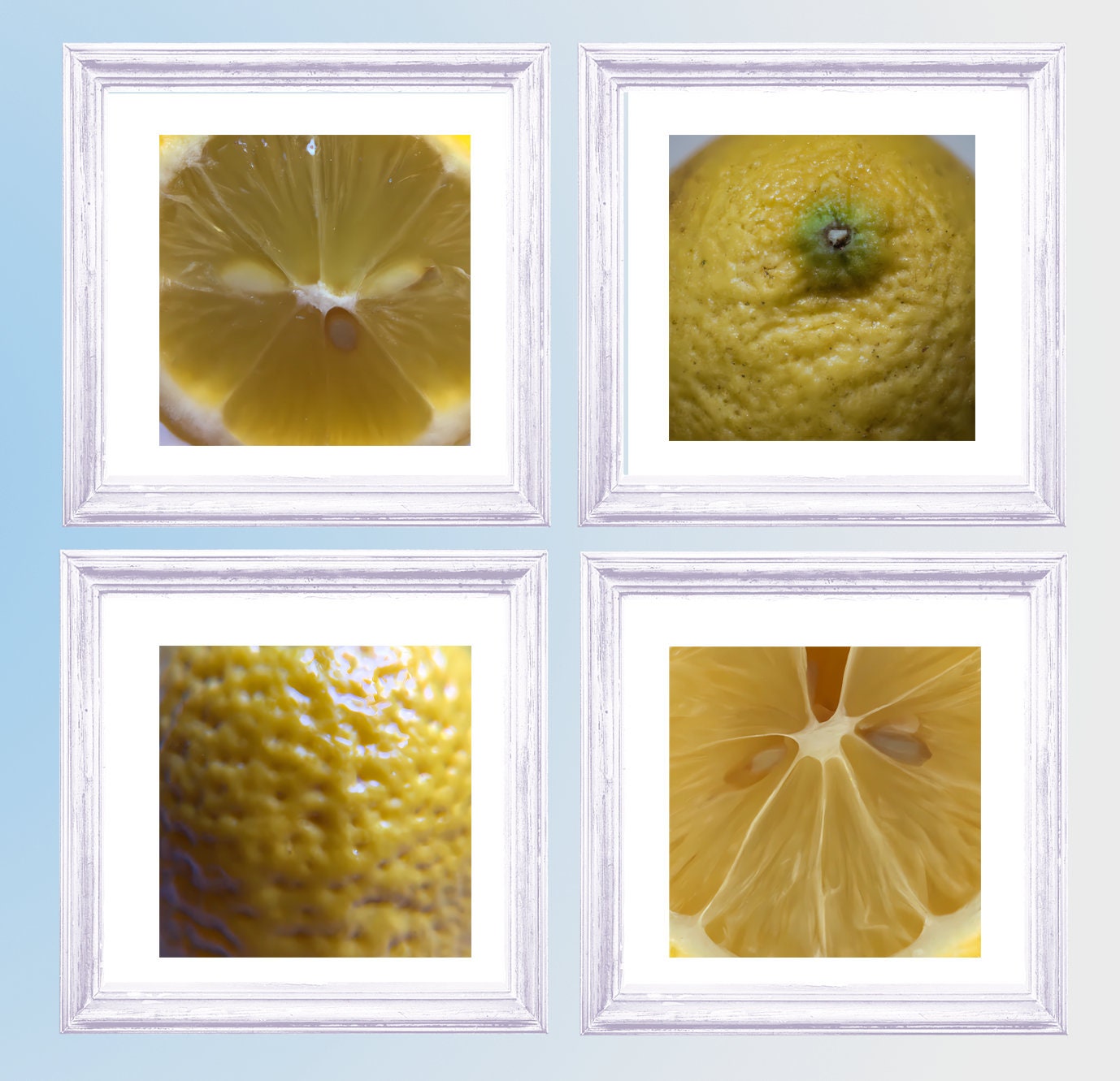 Lemon Printable 4 Images Png - Etsy
