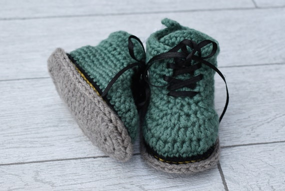doc marten baby booties