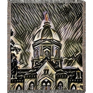 Our Lady On The Dome Woven Blankets 50x60 inch