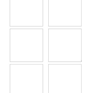Print on Post It Notes Template - Etsy