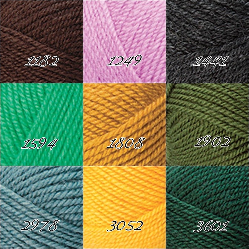NAKO NAKOLEN Wool Blend With Premium Acrylic, 52 Color Choice Hand Knit Yarn, Spring Winter