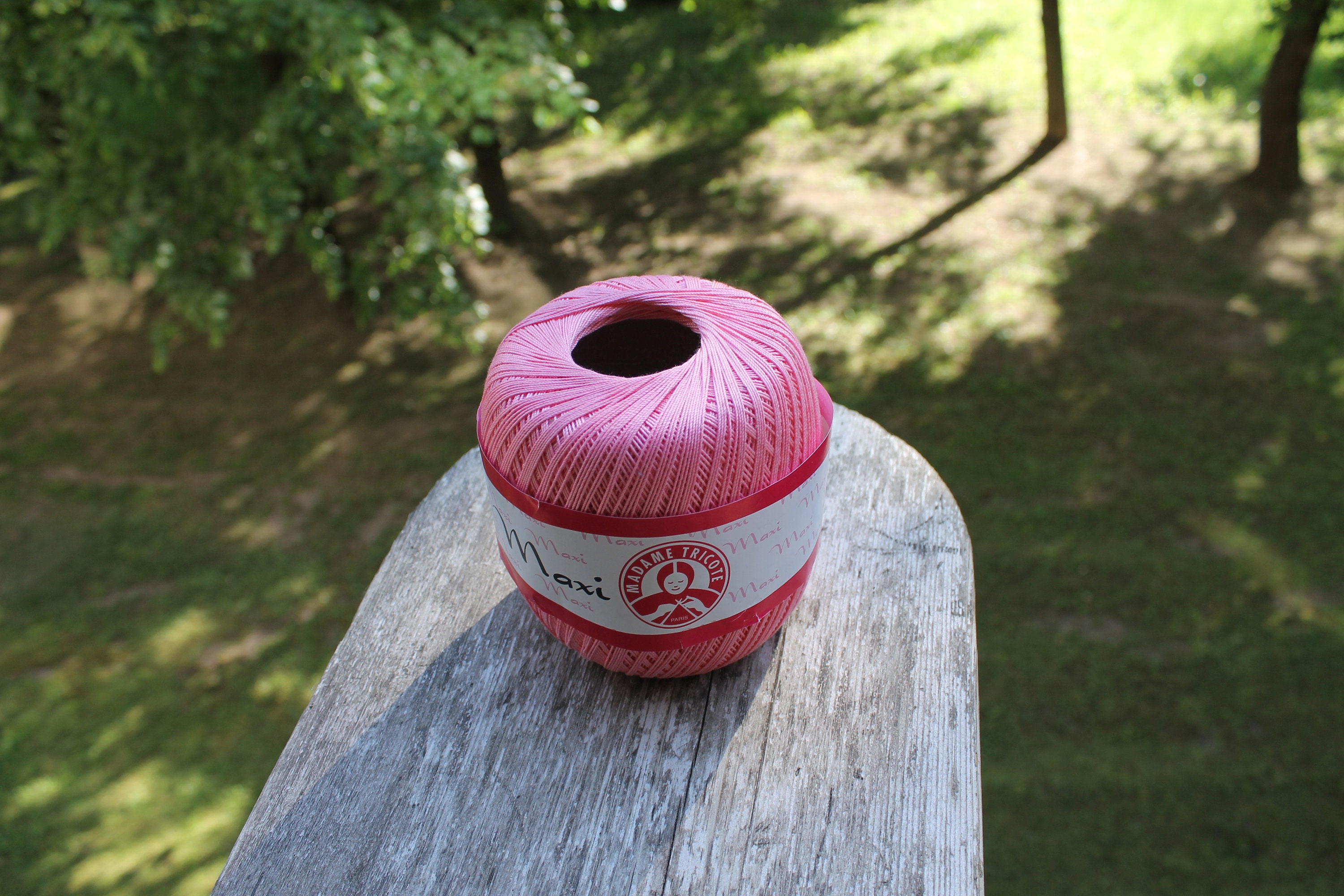 MAXI Madame Tricote Paris 100% Mercerized Cotton Yarn for Crochet and ...
