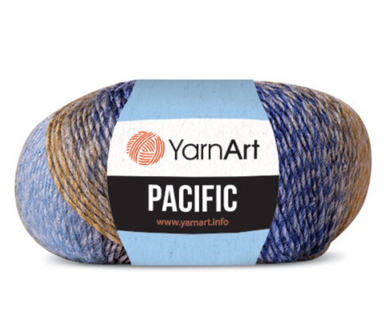Pacific. New Quality From Turkish Manufacturer Yarnart. Blend of Wool and Acrylic. Type Fantasy