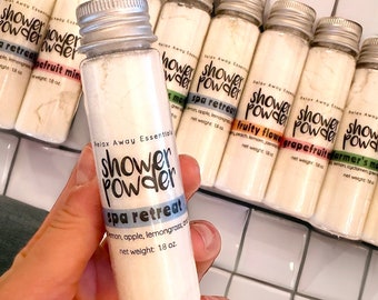 Shower Powder Shot | Wellness Gift | Spa Gift | Shower Steamers | Aromatherapy | Mothers Day Gifts | Graduation | Gift for her |