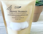 Shower Steamers Eucalyptus Essential Oil Vegan Recyclable Sinus Relief Breathe Get Well Soon Gift Spa Gift Gift for her