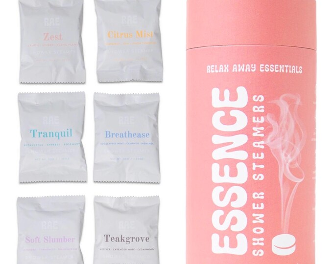 Essence Shower Steamers Variety 6 Pack | Aromatherapy | Essential Oils ...