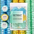 Retreat Shower Steamers 6 Pack | Tropical Shower Bomb | Vacation Gift | Spa Gift | Summer Shower Steamers | Handmade Gift | Gift for her