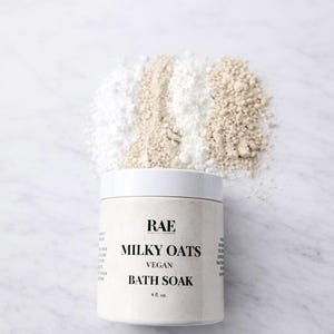 Bain de sel de bain botanique | Détendez-vous, détoxifiez, apaisez, restaurez | Cadeau fête des mères Milky Oats