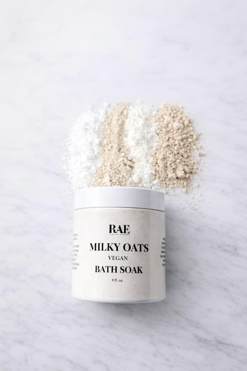 Bain de sel de bain botanique | Détendez-vous, détoxifiez, apaisez, restaurez | Cadeau fête des mères Milky Oats