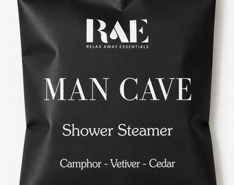 Vapeur de douche Man Cave | Cadeau pour lui | Aromathérapie Spa