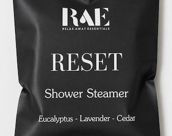 Reset Shower Steamer | Spa Gift | Aromatherapy | Essential Oils | Lavender Eucalyptus