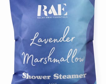Vaporizador de ducha de lavanda y malvavisco / Regalo de aromaterapia para spa