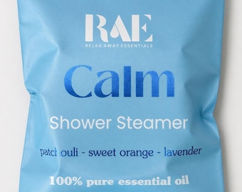Vaporizador relajante para la ducha / Pachulí, naranja, lavanda / Aceites esenciales / Aromaterapia / Regalo de spa