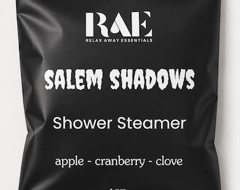Salem Shadows Shower Steamer | Halloween Fall Gift | Aromatherapy