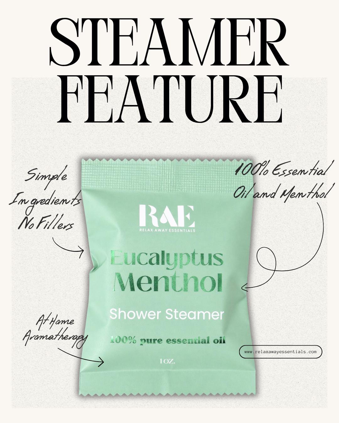 Eucalyptus Menthol Shower Steamers | 6 Pack | Aromatherapy Spa ...