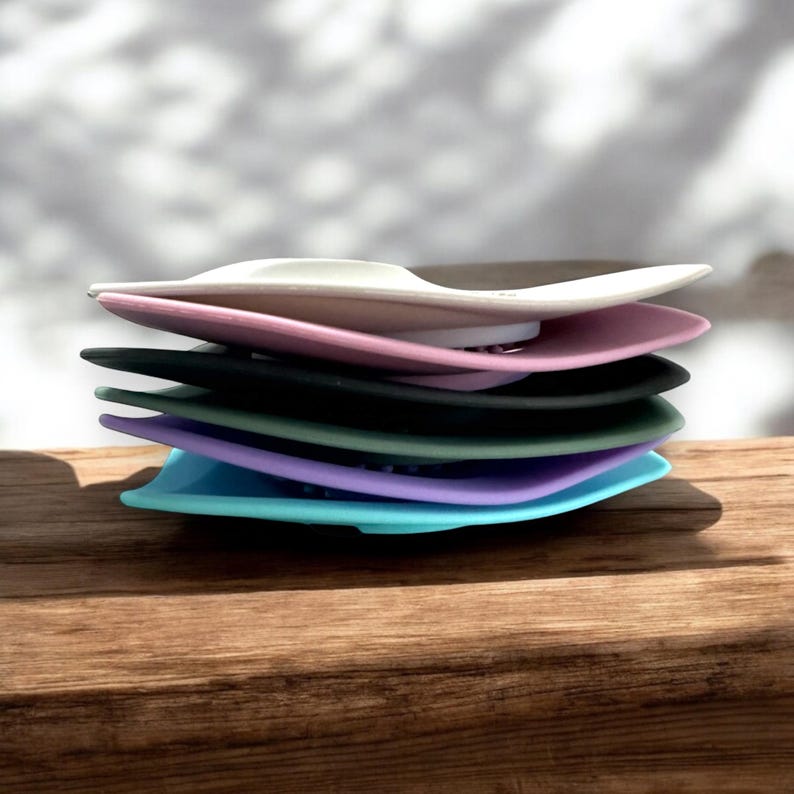 Shower Steamer Tray Silicone Soap Tray Stocking Stuffer Gift Spa Gift