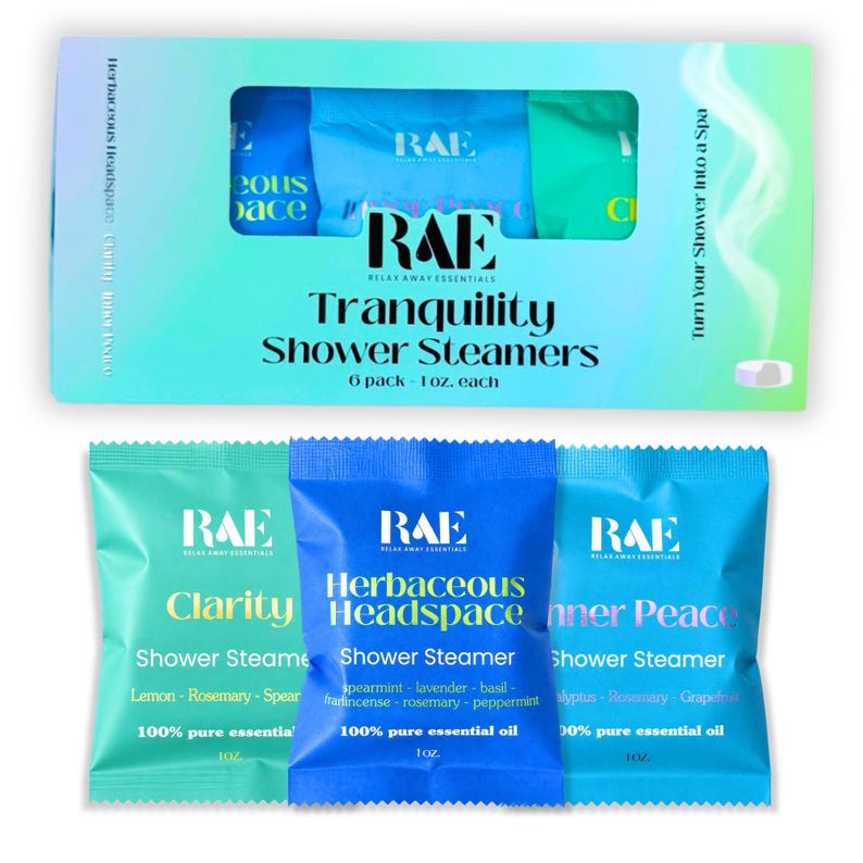 18 Shower Steamers - Wellness Bundle Pack - Aromatherapy - Pure ...