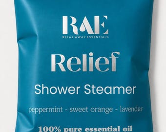 Vaporizador de ducha relajante / Naranja, menta, lavanda / Aceites esenciales / Regalo de aromaterapia para spa