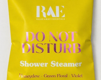 Do Not Disturb Shower Steamer | Spa Aromatherapy | Mom Gift | Gift for her |