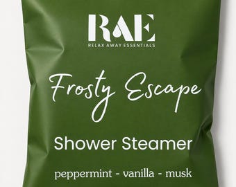 Frosty Escape Shower Steamer | Aromatherapy | Holiday Gift | Christmas Stocking Stuffer