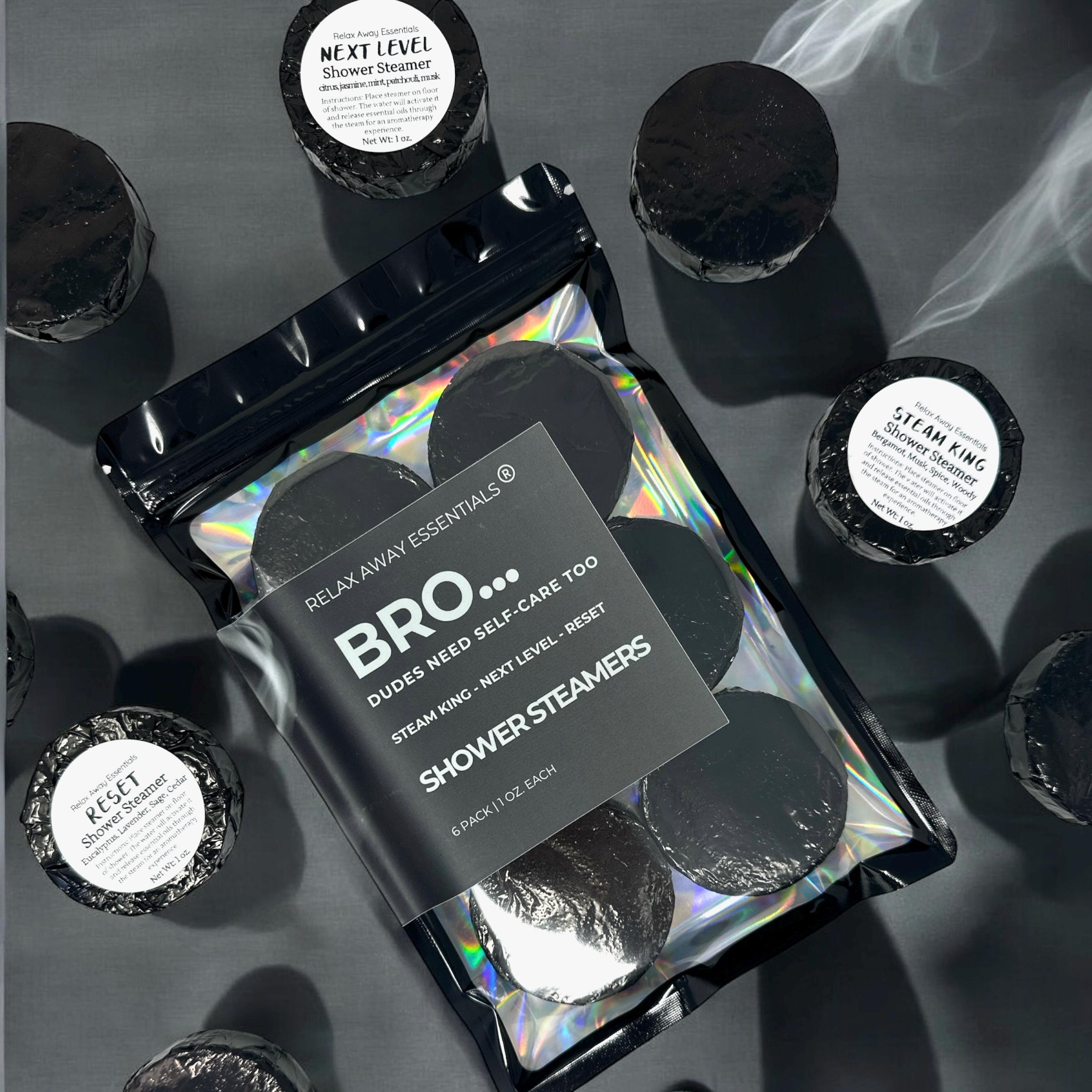 Bro Shower Steamers Variety 6 pack | Essential Oils | Aromatherapy | Gift for him | Dad Gift | Fathers Day | Handmade