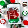 Santa's Spa Shower Steamers 6 Pack | Christmas Gift | Spa Gift | Stocking Stuffer | Aromatherapy | Gift for her | For him | Handmade Gift product logo
