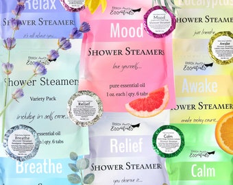 Strongly Scented Shower Steamers 6 Pack | Choose Scent | Aromatherapy | Essential Oils | Spa | Gift | handmade gift | Natural Ingredients