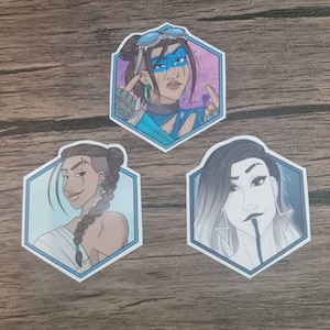 Beau & yasha stickers