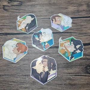 Vox machina kiss stickers