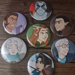 Vox machina badges