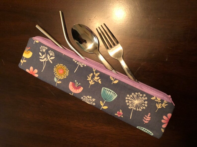 Reusable Straw Pouch 