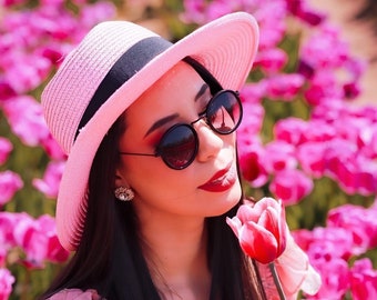Glamorous Panama Fedora: cappello da sole estivo da spiaggia