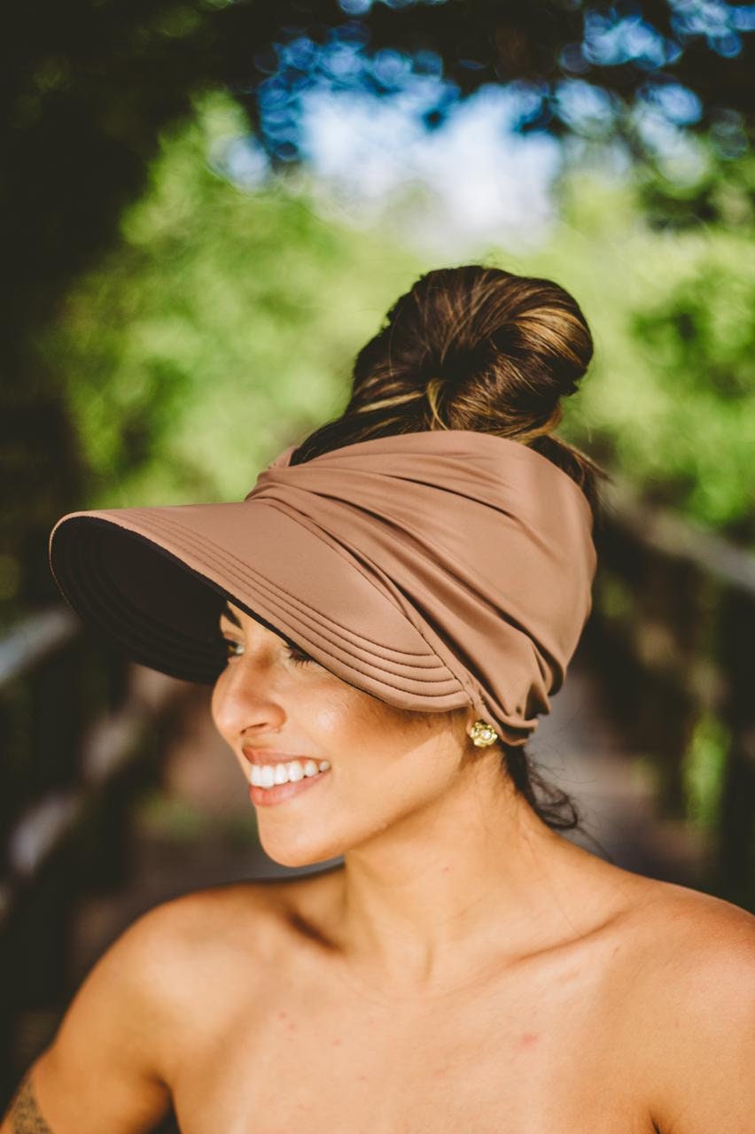 2 in 1 Beach Visor Hat Summer Beach Visor 2 in 1 Visor Hat Etsy