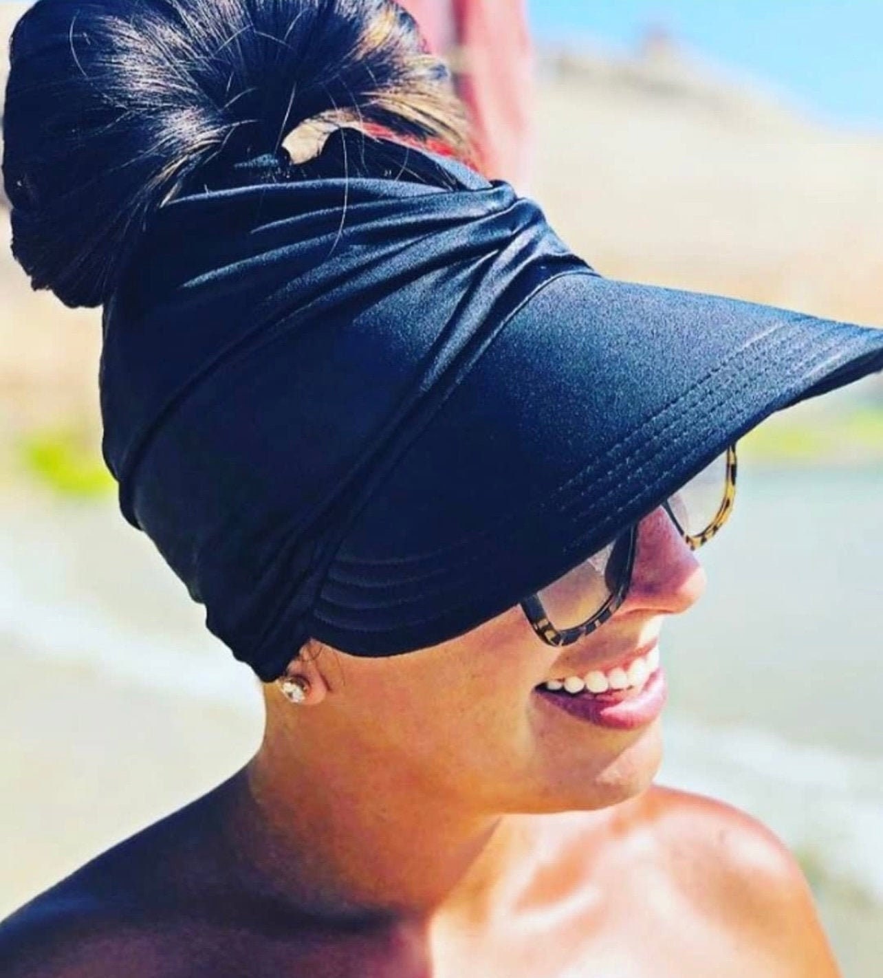 Ponytail Beach Hat -  Canada