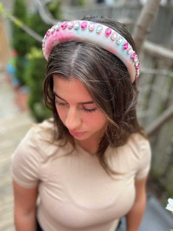Tie Dye Headband - Smart Pink Tie Dye Headband - Smart Pink