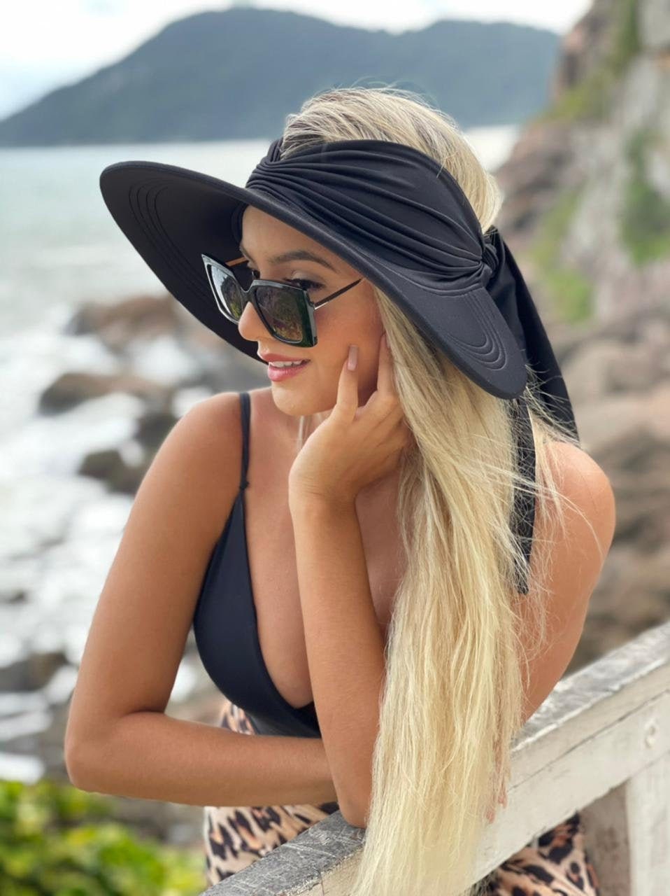 Luxury Beach Hat Hat With UV Protection Hat Fashionable 