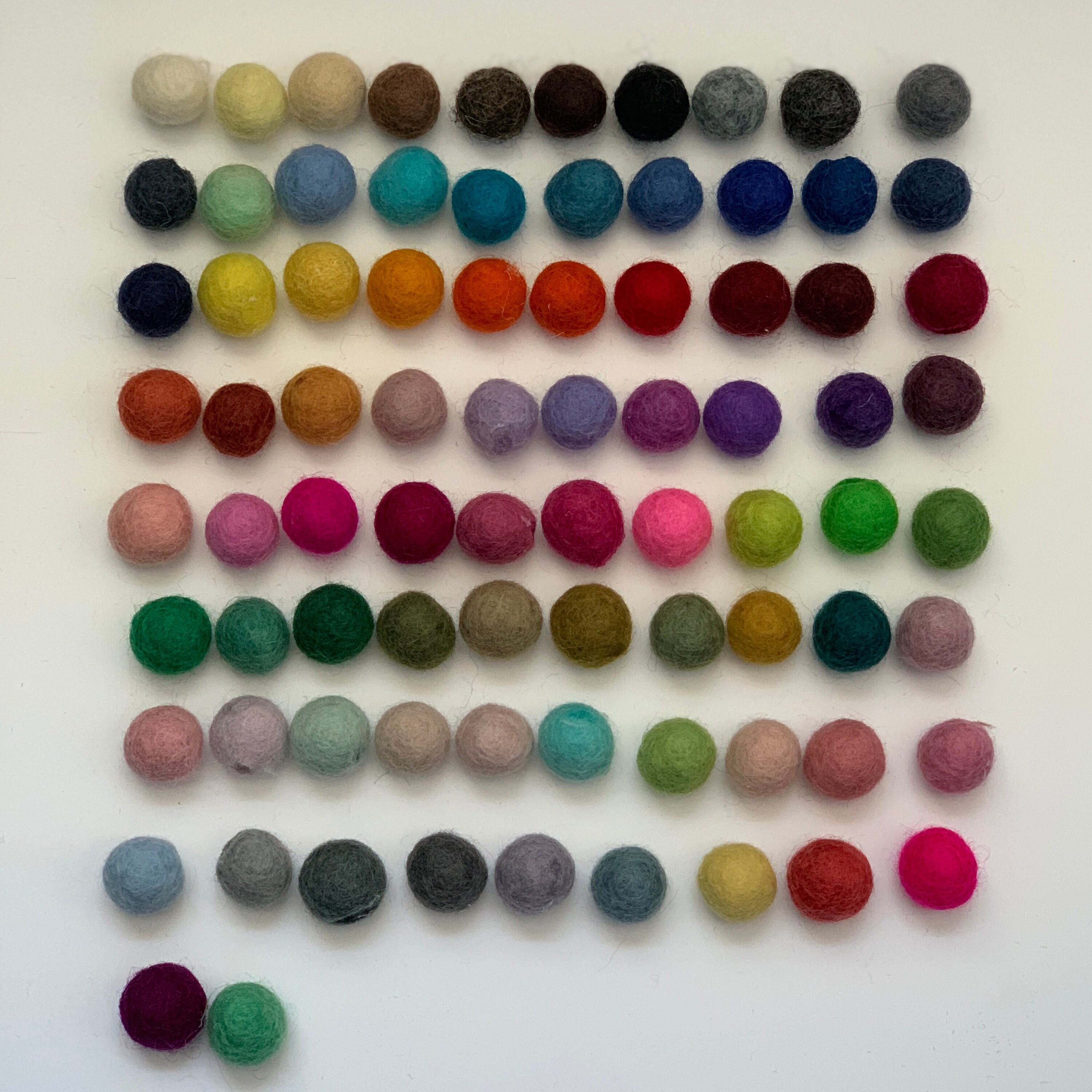 Felt Ball Wall Hanging Pastel Wall Hanging Pom Pom Mobile Etsy