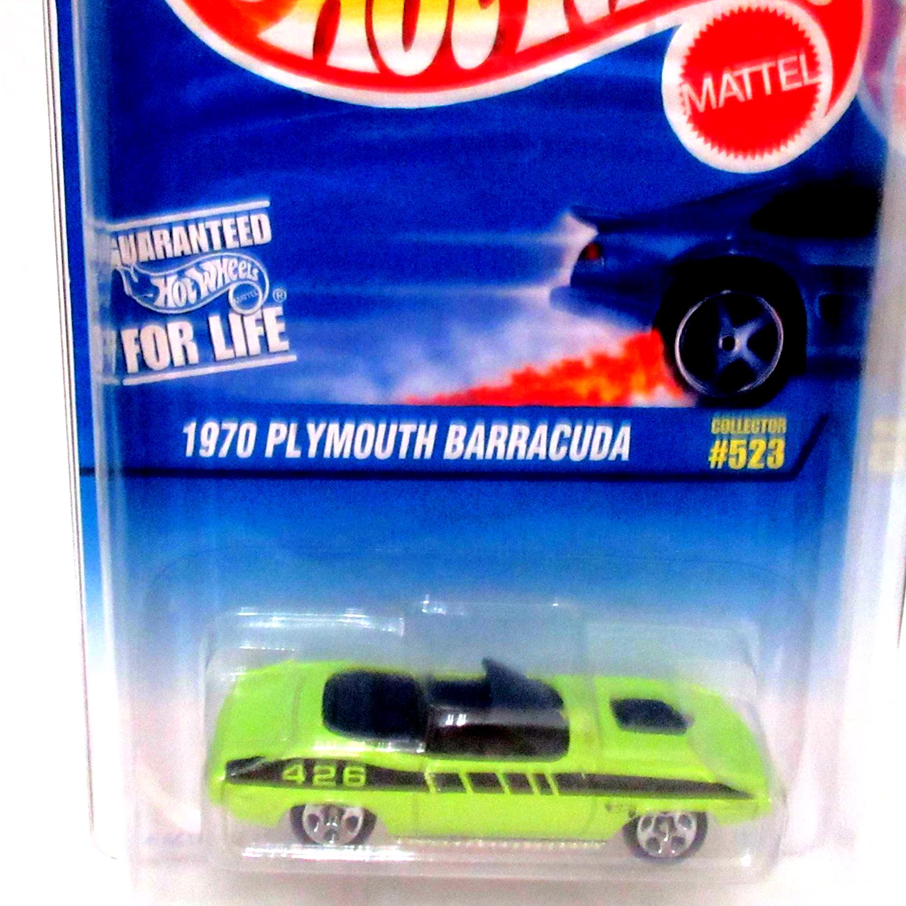 希少HotWheels(ホットウィール)2004FIRST BARRACUDA Hot Wheels 2004 First Editions 45/100 Fatbax Plymouth