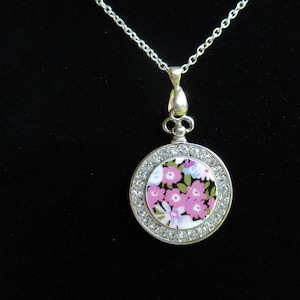 Broken China Jewelry, China Wear, Vintage Jewelry, China Necklace, China Dish Jewelry, Handmade Jewelry, Vintage Necklace