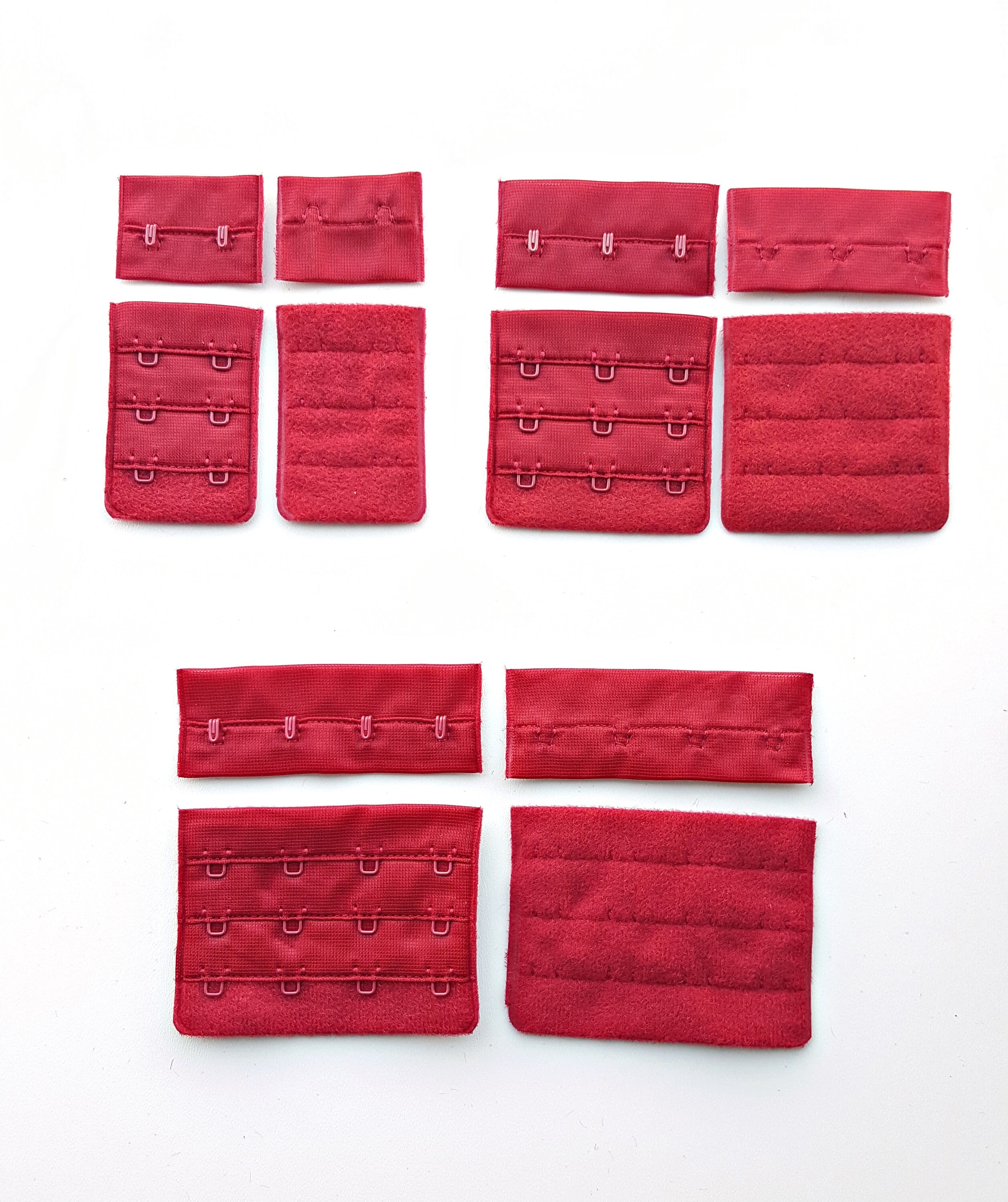 Sewing & Fiber Extra wide hook and eye closure for bras bralletes