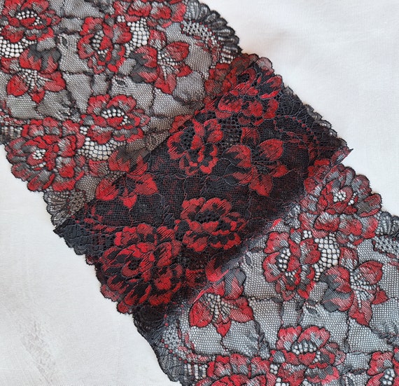 Stretch lace by the yard discount