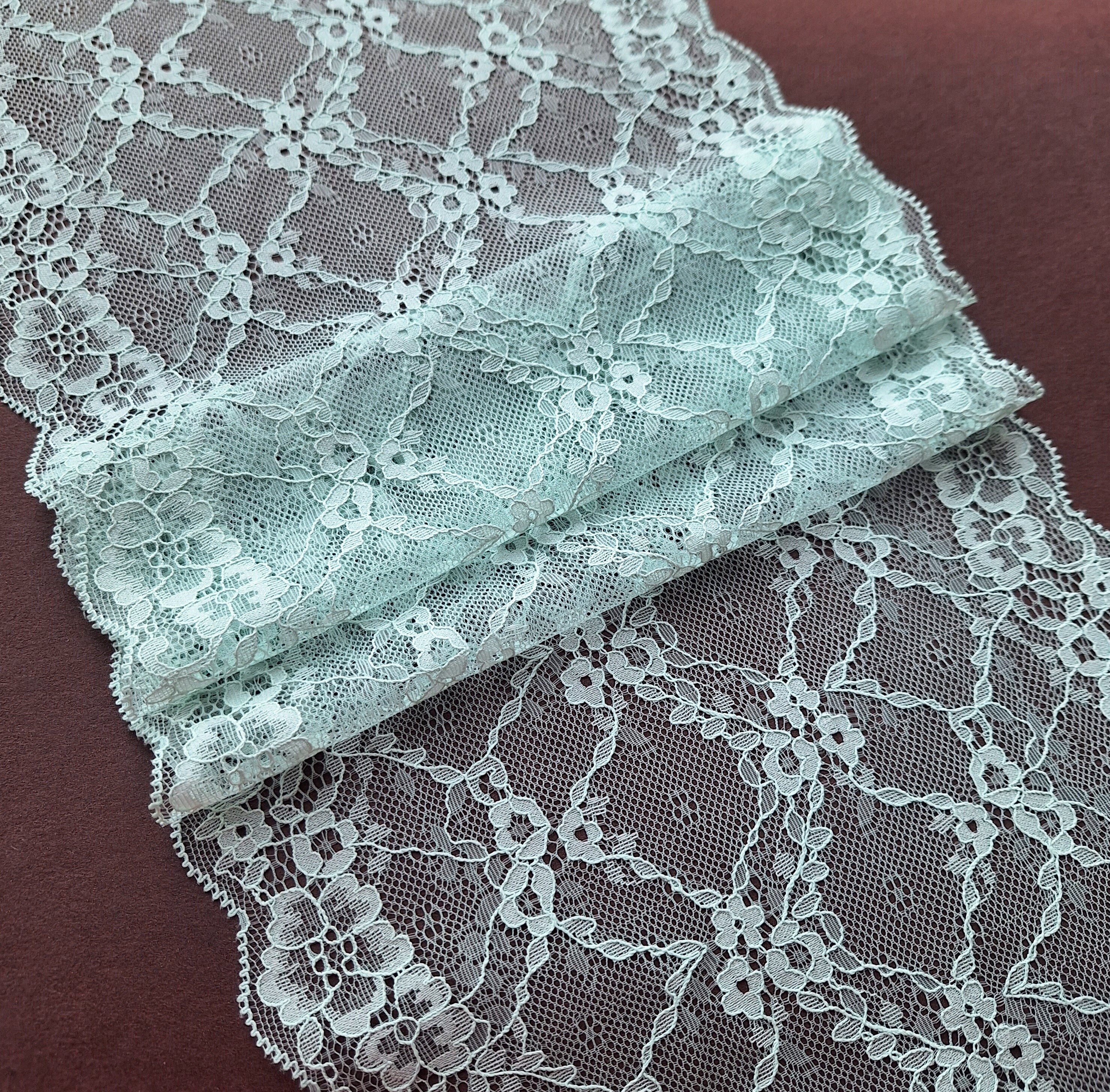 Mint on sale lace fabric