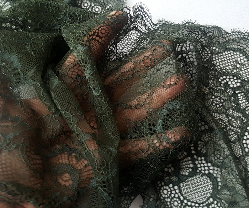 Olive Green Lace Wendy main image 1