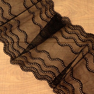 Elastische Spitze, Elastische Spitze, Breite 18 cm, Nr 301, 379w