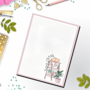 Cat memo pad/notepad