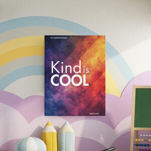 Kind is Cool - Kraftpaket (Druckbares Poster US Letter, A4, Postkarte, Instagram, TikTok) B0101