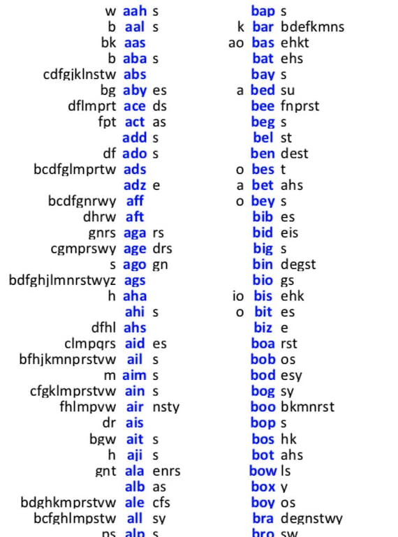 qu scrabble word qu scrabble word