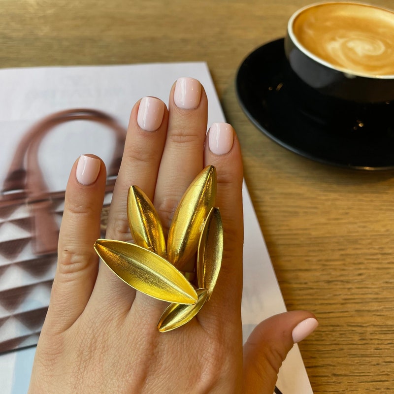 Edgy Ring - Etsy