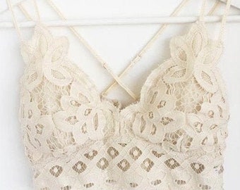 white lace top size 18