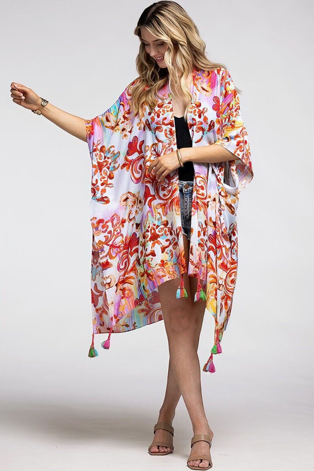 Tapestry Kimono, Women Kimonos, Beach Kimono, Kimono Jacket, Kimono Cardigan, Long Kimono, Beach